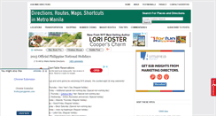 Desktop Screenshot of metromaniladirections.com